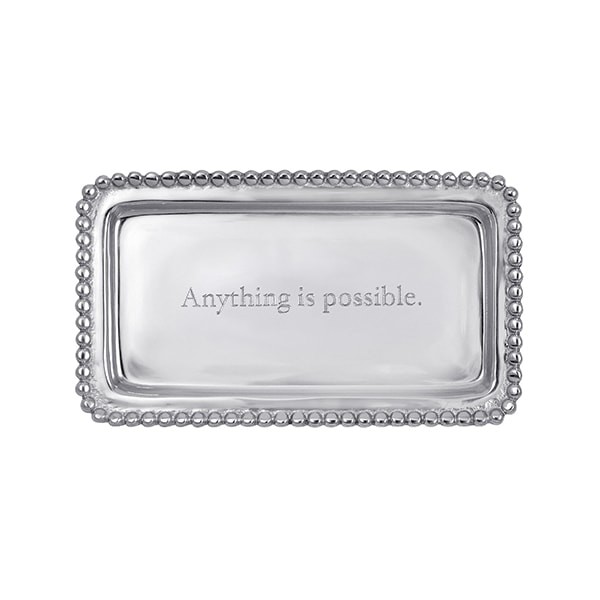 ANYTHING IS POSSIBLE Beaded Statement