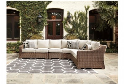 Outdoor All Weather Wicker Sectional