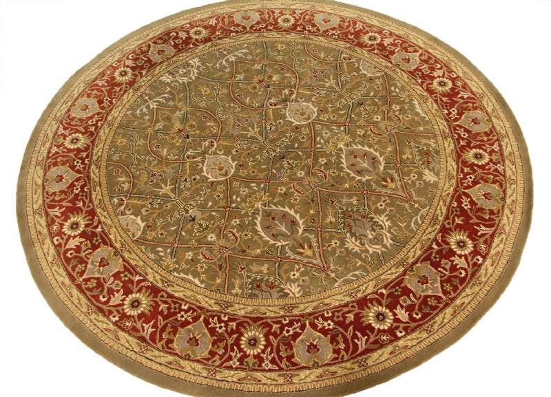 Round Persian Style Area Rug