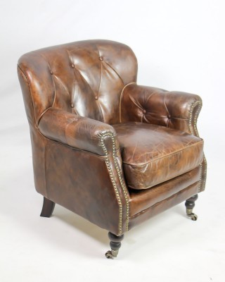 Club Chair, Vintage Cigar Lea