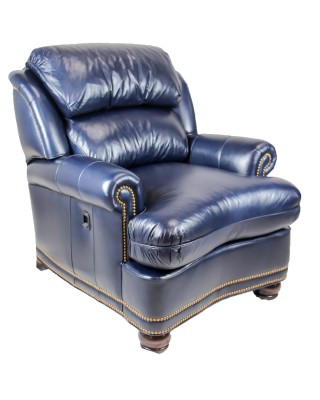 leather tilt back chair