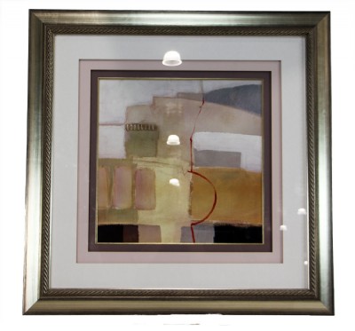 Multicolor Abstract Print- Nicely Framed