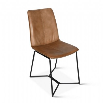 LEATHER DINING CHAIR