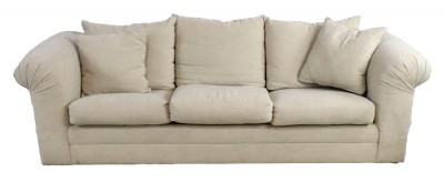Beige Linen Sofa