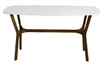 Elke Marble Console Table