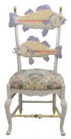 Mackenzie Childs Fish Chair